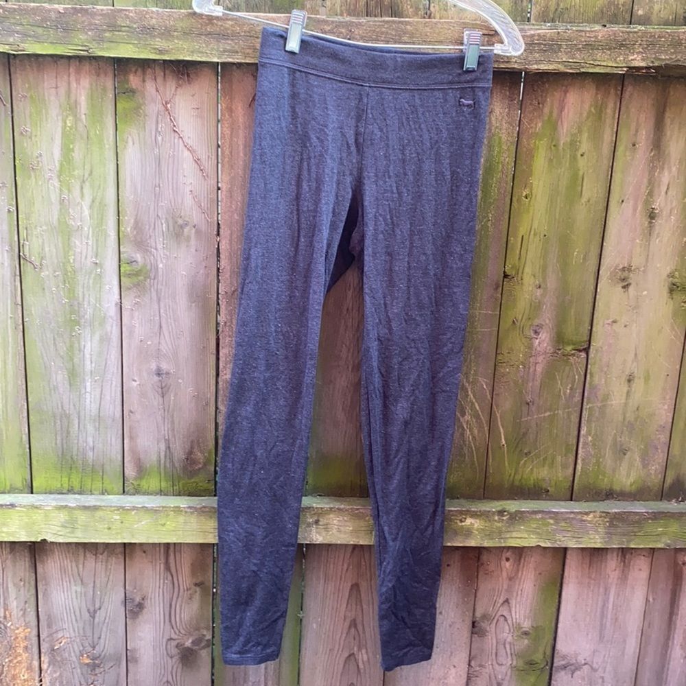 Pink gray leggings sz. XS